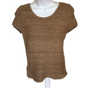 Loft Short Sleeve Sweater, Size Small